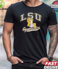 Snoopy Peanuts x LSU Tigers Gymnastics t shirt