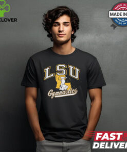 Snoopy Peanuts x LSU Tigers Gymnastics t shirt