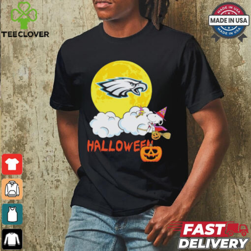 Snoopy Philadelphia Eagles NFL Halloween 2024 Shirt