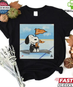 Snoopy Philadelphia Flyers Broad St. Bullies Flag 2024 Shirt