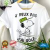 Snoopy Play Golf J, Peux Pas J’ai Golf Shirt