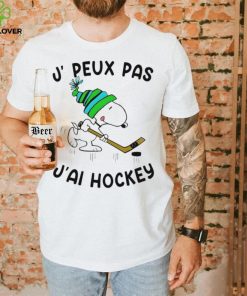 Snoopy Play Hockey J, Peux Pas J’ai Hockey Shirt