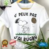 Snoopy Play Rugby J, Peux Pas J’ai Rugby Shirt