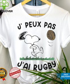 Snoopy Play Rugby J, Peux Pas J’ai Rugby Shirt