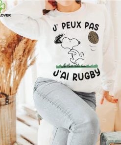 Snoopy Play Rugby J, Peux Pas J’ai Rugby Shirt