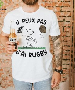 Snoopy Play Rugby J, Peux Pas J’ai Rugby Shirt