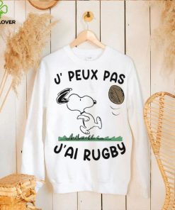 Snoopy Play Rugby J, Peux Pas J’ai Rugby Shirt