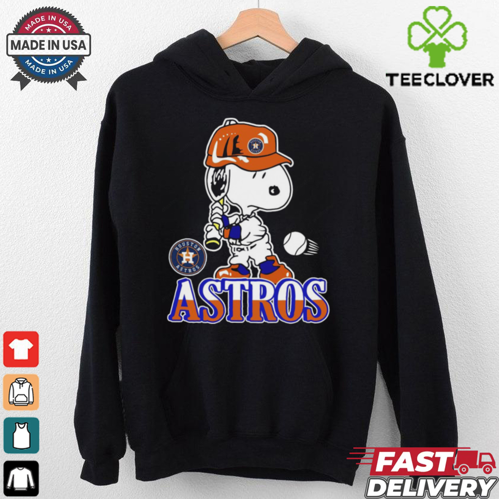 Snoopy Playing Baseball Houston Astros shirt Snoopy Playing Baseball Houston Astros shirt
