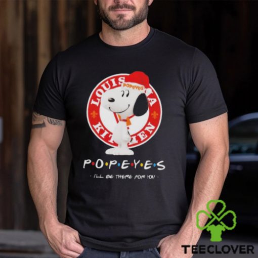 Snoopy Popeyes I’ll be there for you Christmas hoodie, sweater, longsleeve, shirt v-neck, t-shirt