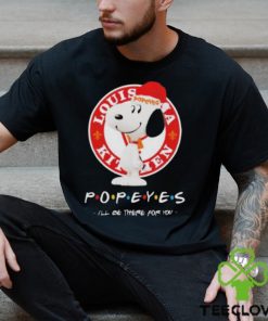 Snoopy Popeyes I’ll be there for you Christmas hoodie, sweater, longsleeve, shirt v-neck, t-shirt