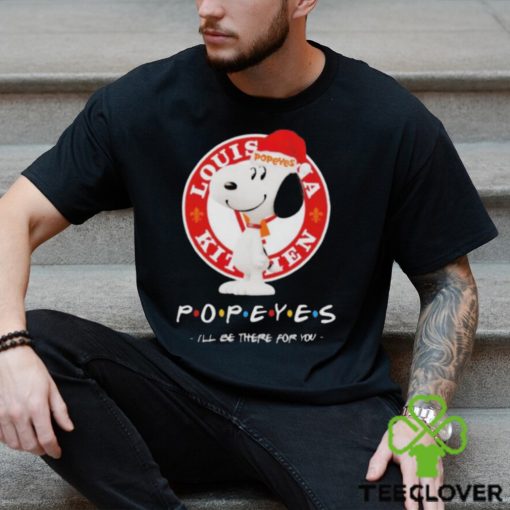 Snoopy Popeyes I’ll be there for you Christmas hoodie, sweater, longsleeve, shirt v-neck, t-shirt