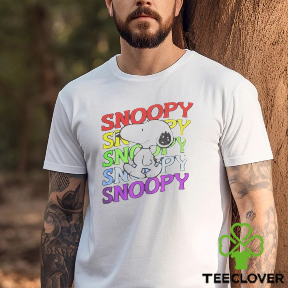 snoopy pride t shirt