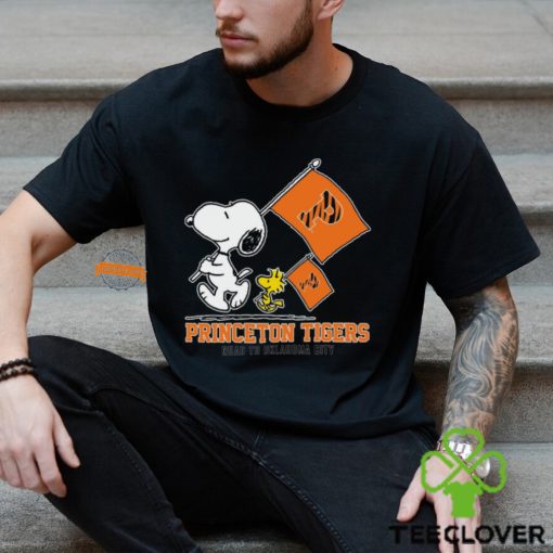 Snoopy Princeton Tigers Road To Oklahoma City flag hoodie, sweater, longsleeve, shirt v-neck, t-shirt