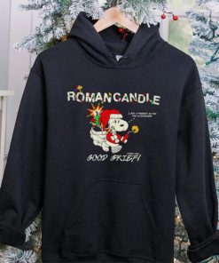 Snoopy Roman Candle good grief Christmas hoodie, sweater, longsleeve, shirt v-neck, t-shirt