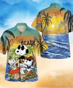 Snoopy Salty Beach It’s 5 O’clock Somewhere Hawaiian Shirt