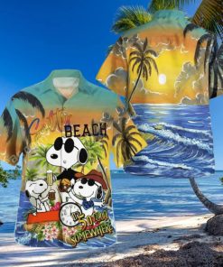 Snoopy Salty Beach It’s 5 O’clock Somewhere Hawaiian Shirt