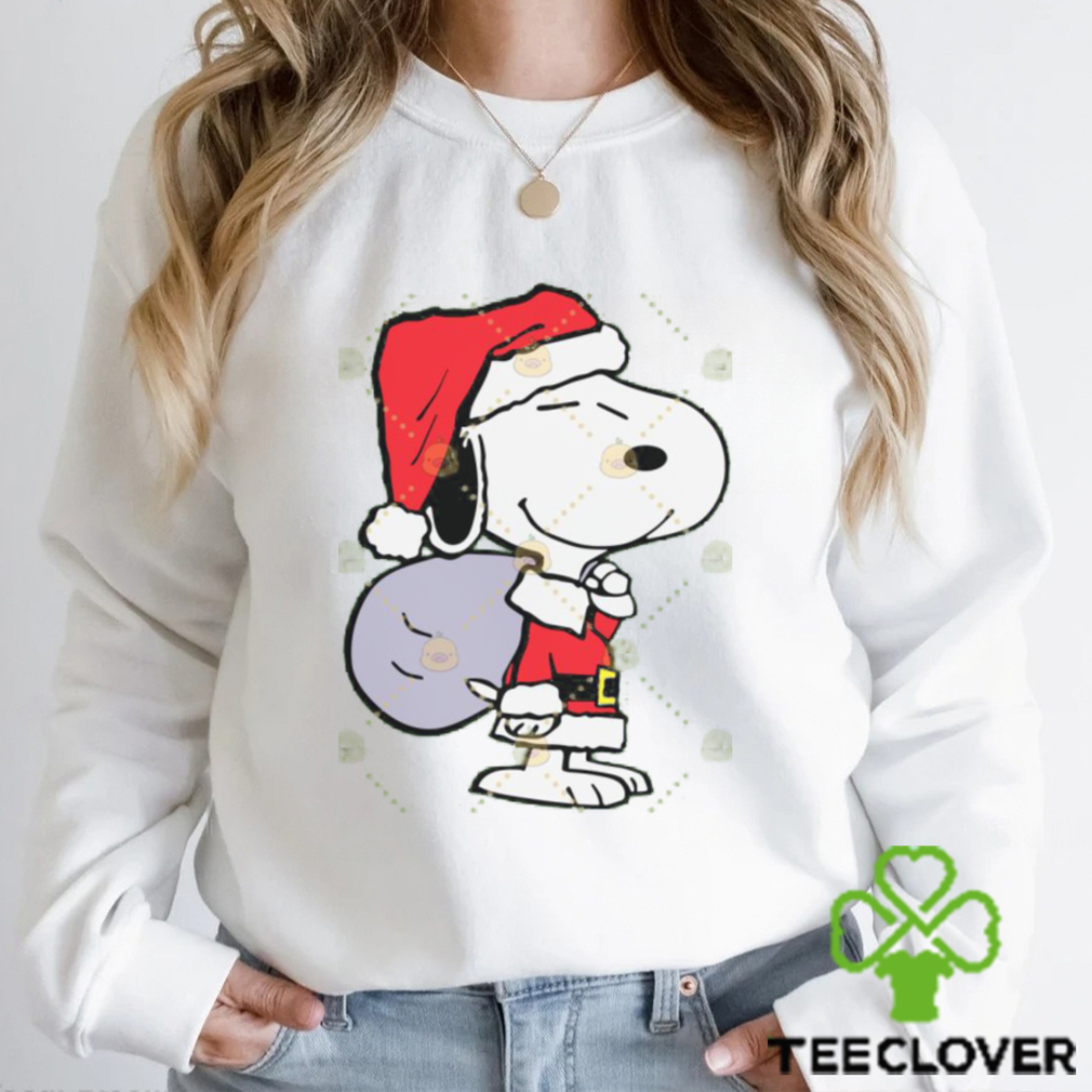 Snoopy Santa Christmas Shirt Snoopy Santa Christmas Shirt