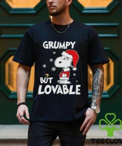 Snoopy Santa Grumpy But Lovable Christmas shirt