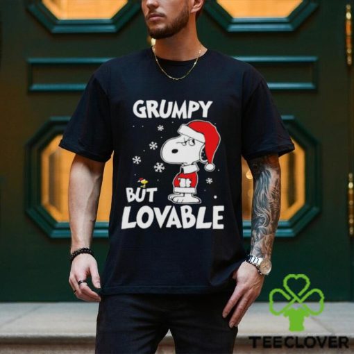 Snoopy Santa Grumpy But Lovable Christmas shirt