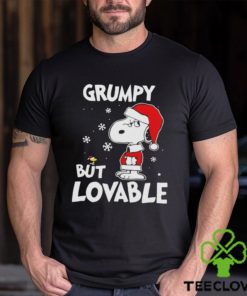 Snoopy Santa Grumpy But Lovable Christmas shirt