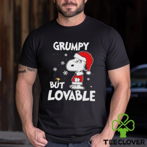 Snoopy Santa Grumpy But Lovable Christmas shirt