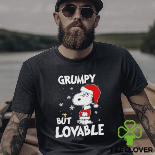 Snoopy Santa Grumpy But Lovable Christmas shirt