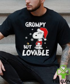 Snoopy Santa Grumpy But Lovable Christmas shirt