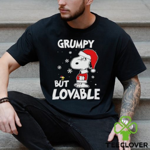 Snoopy Santa Grumpy But Lovable Christmas shirt