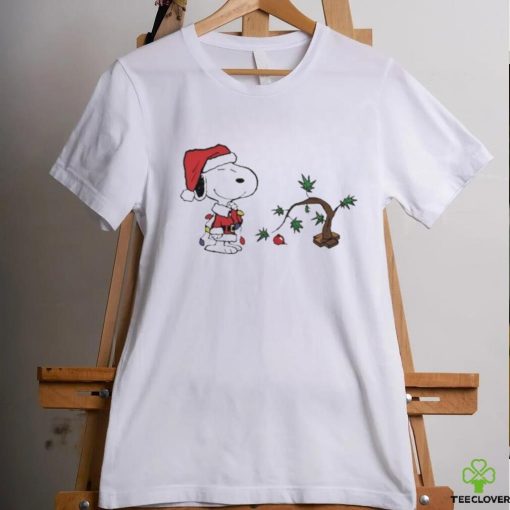 Snoopy Santa Tree Merry Christmas 2023 T hoodie, sweater, longsleeve, shirt v-neck, t-shirt