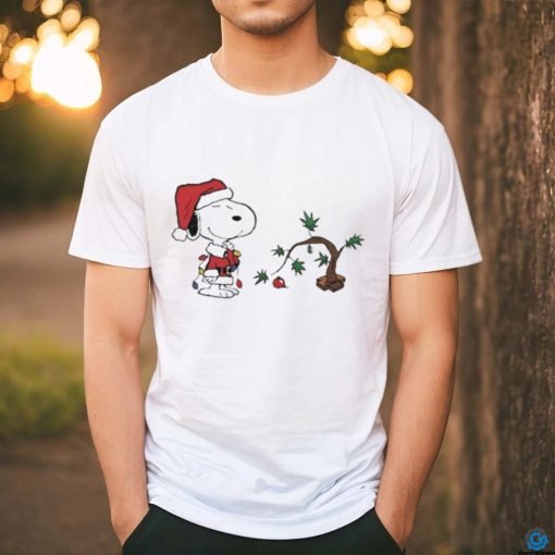 Snoopy Santa Tree Merry Christmas 2023 T hoodie, sweater, longsleeve, shirt v-neck, t-shirt