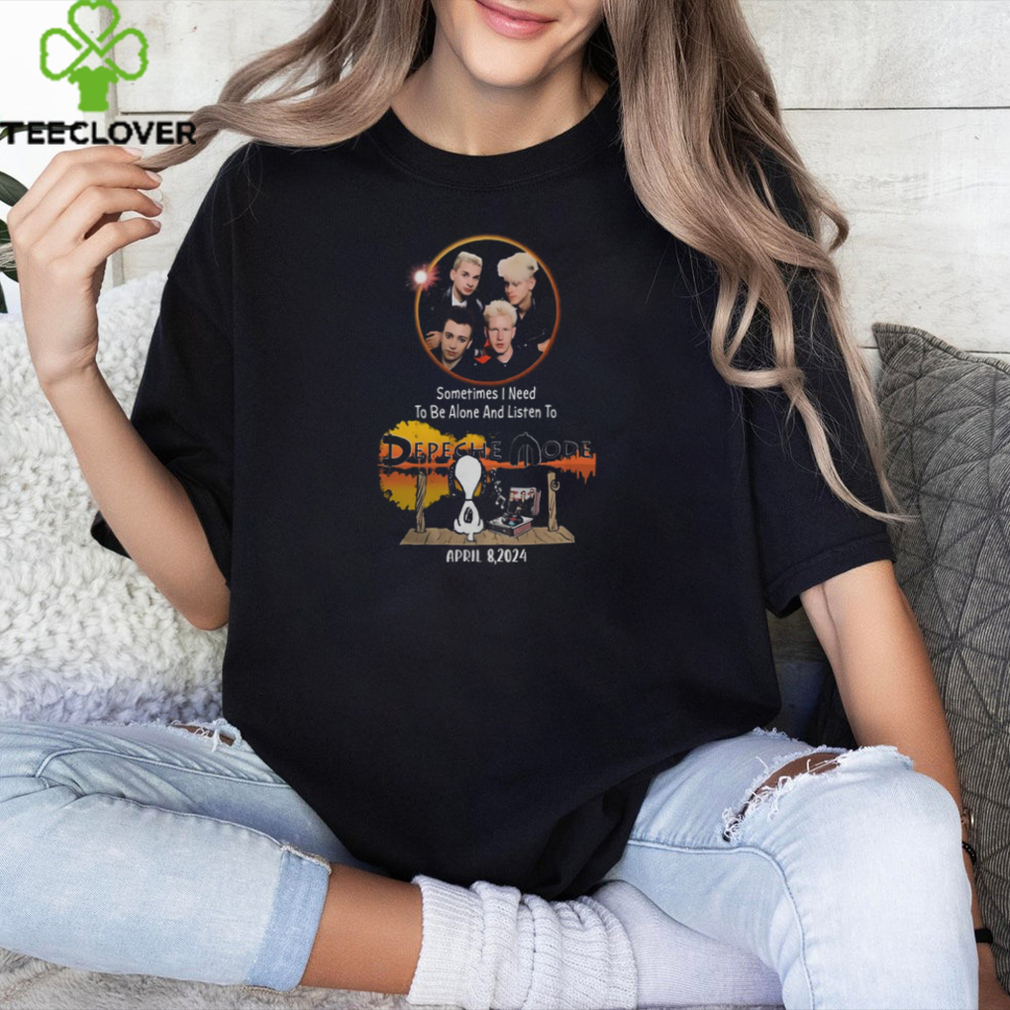 Snoopy Sometimes I Need To Be Alone And Listen To Depeche Mode 2024 T Shirt Snoopy Sometimes I Need To Be Alone And Listen To Depeche Mode 2024 T Shirt