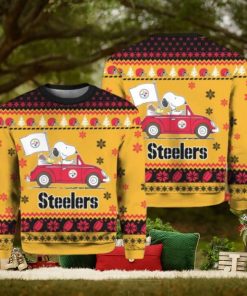 Snoopy Steelers Christmas Sweater