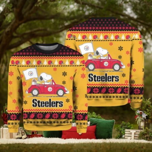 Snoopy Steelers Christmas Sweater