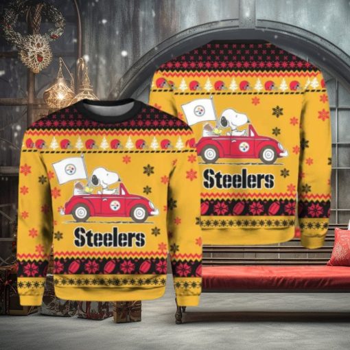 Snoopy Steelers Christmas Sweater