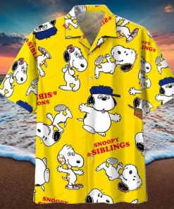 Snoopy Summer Time 020805 Beach Fashion Summer Fan Hot Design Figure Space Awesome Hawaiian Shirt