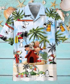 Snoopy Summer Time 22 Beach Fashion Summer Fan Hot Design Figure Space Hawaiian Shirt