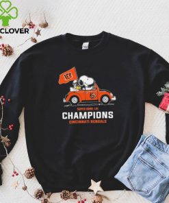 Snoopy Super Bowl Lvi Champions Cincinnati Bengals Shirt