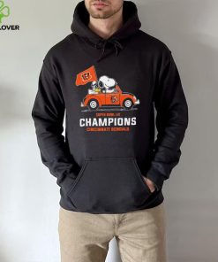 Snoopy Super Bowl Lvi Champions Cincinnati Bengals Shirt