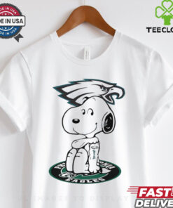Snoopy Tattoo Philadelphia Eagles Graphic T Shirt