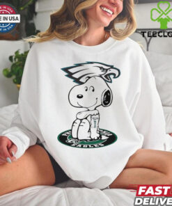 Snoopy Tattoo Philadelphia Eagles Graphic T Shirt
