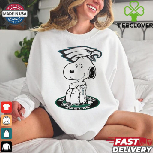 Snoopy Tattoo Philadelphia Eagles Graphic T Shirt