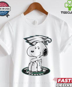 Snoopy Tattoo Philadelphia Eagles Logo Shirt