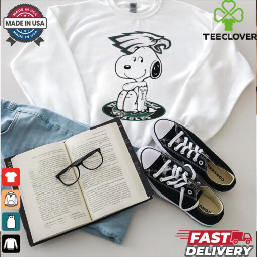 Snoopy Tattoo Philadelphia Eagles Logo Shirt