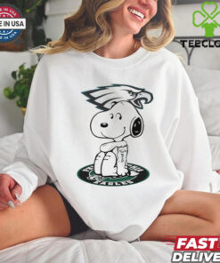 Snoopy Tattoo Philadelphia Eagles Logo Shirt