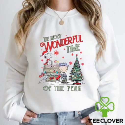 Snoopy The Most Wonderful Time Of The Year Shirt
