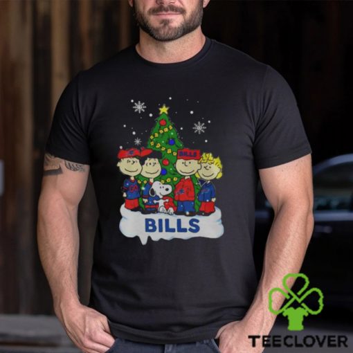 Snoopy The Peanuts Buffalo Bills Christmas Shirt