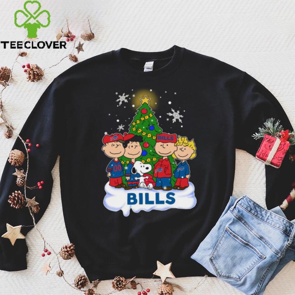 Snoopy The Peanuts Buffalo Bills Christmas T Shirts Snoopy The Peanuts Buffalo Bills Christmas T Shirts