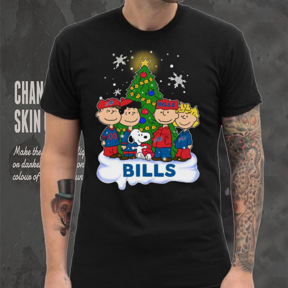 Snoopy The Peanuts Buffalo Bills Christmas T Shirts Snoopy The Peanuts Buffalo Bills Christmas T Shirts