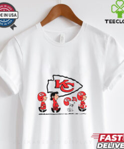 Snoopy The Peanuts Cheer For The Kansas City Chiefs 2024 25 NFL Shirt