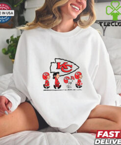 Snoopy The Peanuts Cheer For The Kansas City Chiefs 2024 25 NFL Shirt